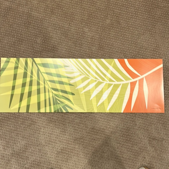 Tropic Poster #2 - by AHAVA. Unframed poster 12 x 36 printed on recycled pap… - Picture 1 of 7